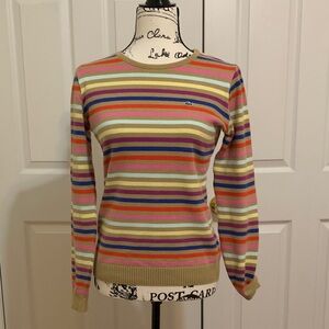 Lacoste Multicolor Striped Sweater